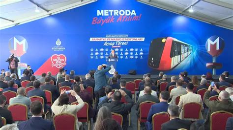 Ekrem İmamoğlu Ataköy- ikitelli Metro Line ဖွင့်လှစ်ခဲ့သည်။
